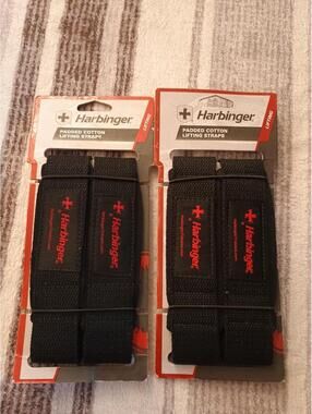 Harbinger Padded Weight Lifting Straps 2 Pack